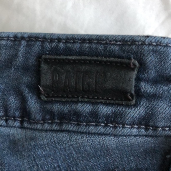 Paige Dark Wash Skinny Jeans (Black Tag) - Picture 2 of 6